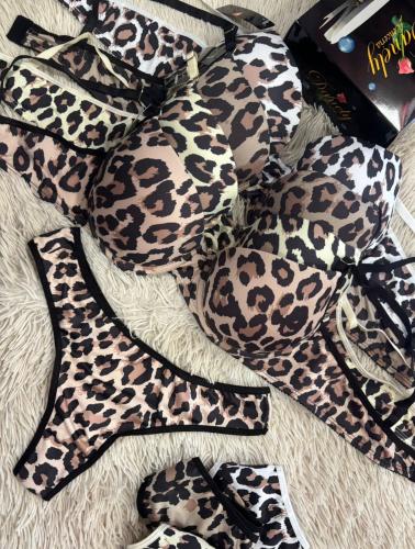 Conjunto Taza Soft Microfibra Danely Animal Print