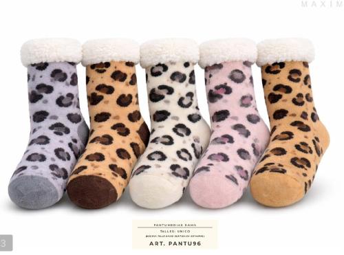 Pantumedias para Dama C/antideslizante Linea de Maxima