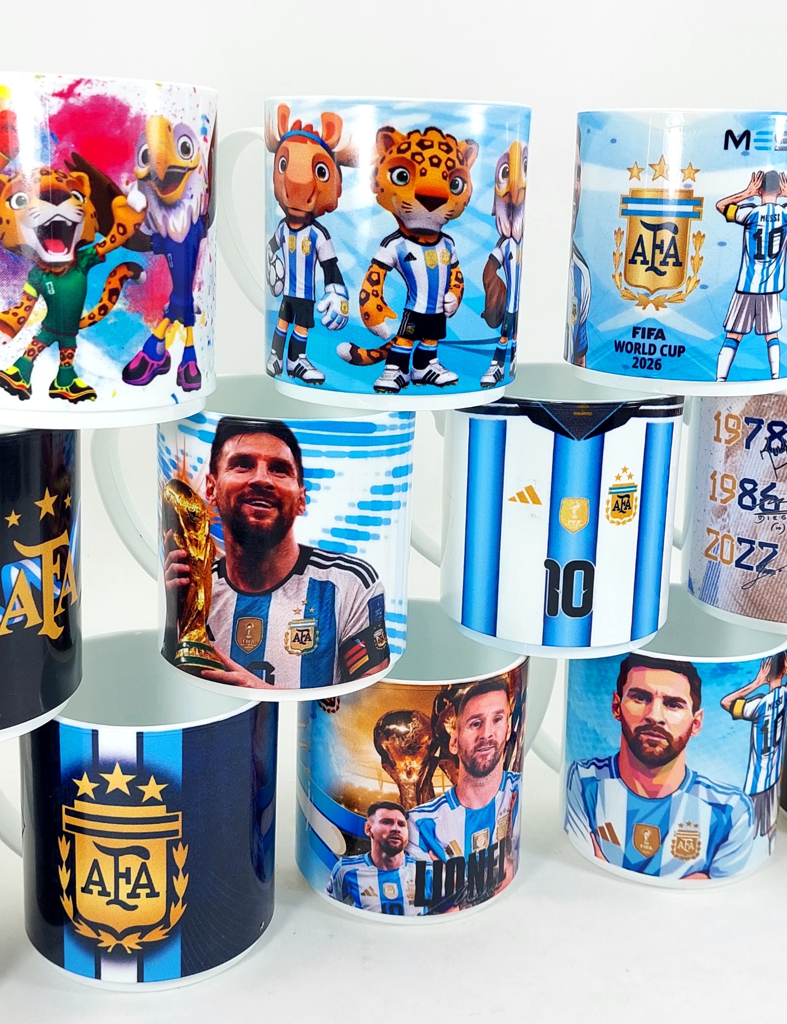 Tazas Polímero Argentina ,mundial 2026 - Imagen 1
