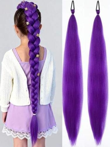 Guerreras K - Pop Kanekalon Trenza "rumi" Violeta - Miniatura 3