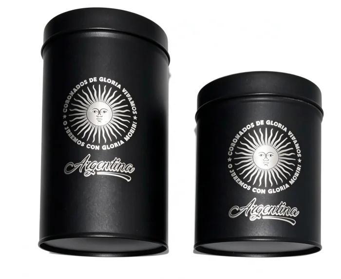 Set de Latas Sol de Mayo Yerbera y Azucarera