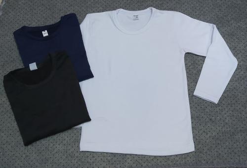 Camisetas Termicas Azul - Negro - Blanco - Miniatura 3