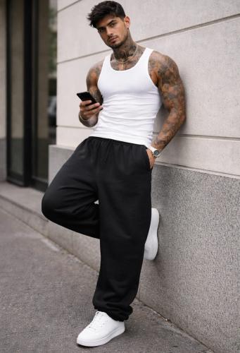 Pantalón Baggi Regulable Unisex en Friza Semi Peinada - Miniatura 2