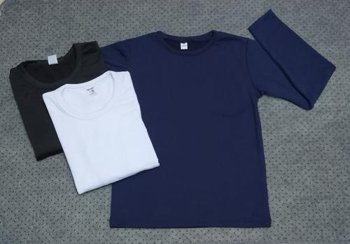 Camisetas Termicas Azul - Negro - Blanco - Miniatura 3