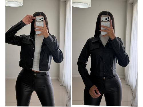 Chaqueta de Ecocuero