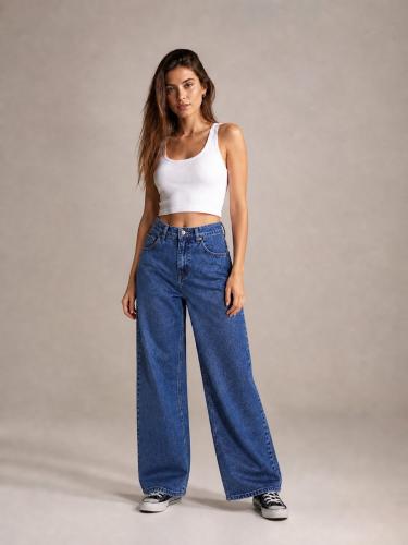 Jean Wide Leg Lemik