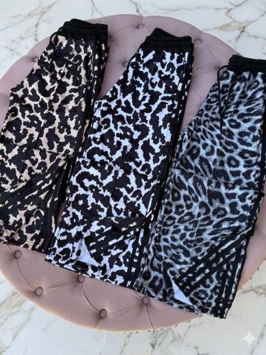 Pantalón Palazo Prints  Lycra Frisado - Miniatura 4