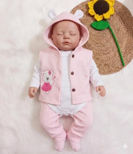 Conjunto Body Bebe Chaleco - Miniatura 3