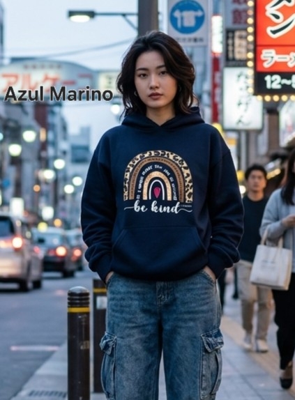 Maxi Buzo Frizado Art Arcoiris - Imagen 3