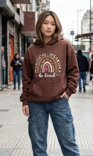 Maxi Buzo Frizado Art Arcoiris - Miniatura 4