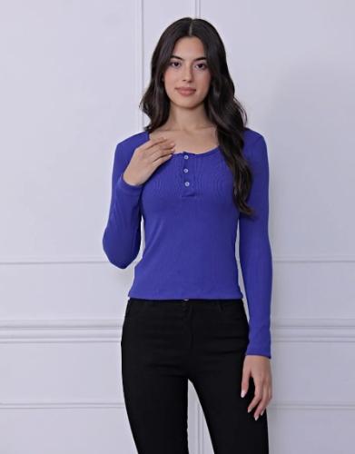 Camiseta Remera Morley Abotonada - Miniatura 3