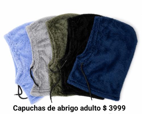 Capuchas de Abrigo Adulto