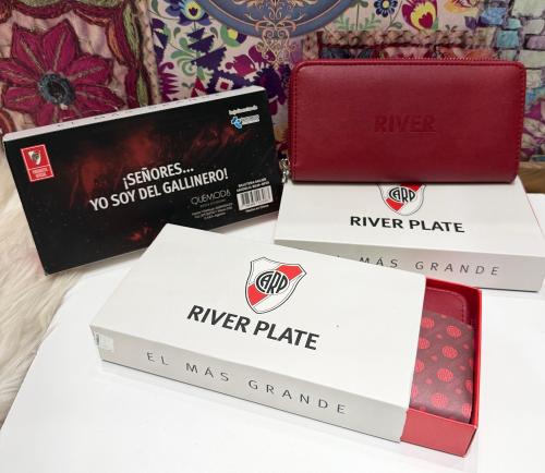 Nuevo Billetera de River Original de 1 Cierre