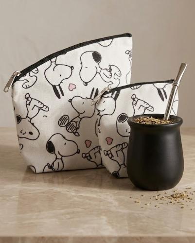 Totebags Impermeables Snoopy, Yerbera y Azucarera, Cartucheras,  Necesser - Miniatura 3