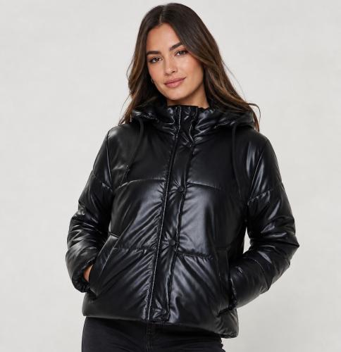 Campera Ecocuero Brilloso - Miniatura 2