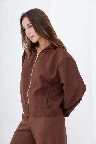 A261 Campera Bomber Tipo Gamuzada