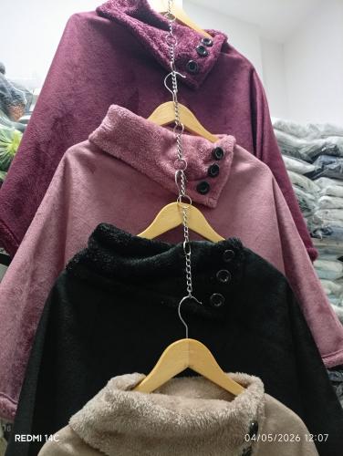 Ponchos Lisos de Plush - Miniatura 2