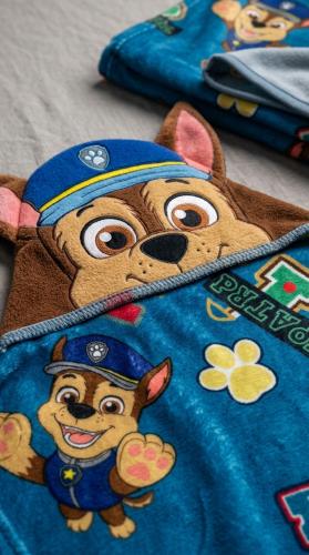Manta Capucha Paw Patrol - Corderito Abrigada Infantil Piñata - Oficial Nickelodeon - Miniatura 2