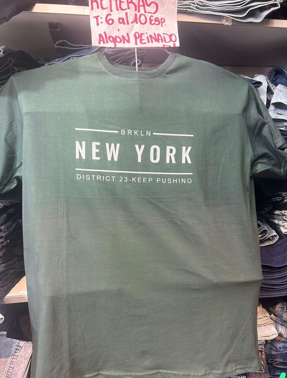 Remeras Algodón Peinado Premium Talles Especiales - Imagen 2