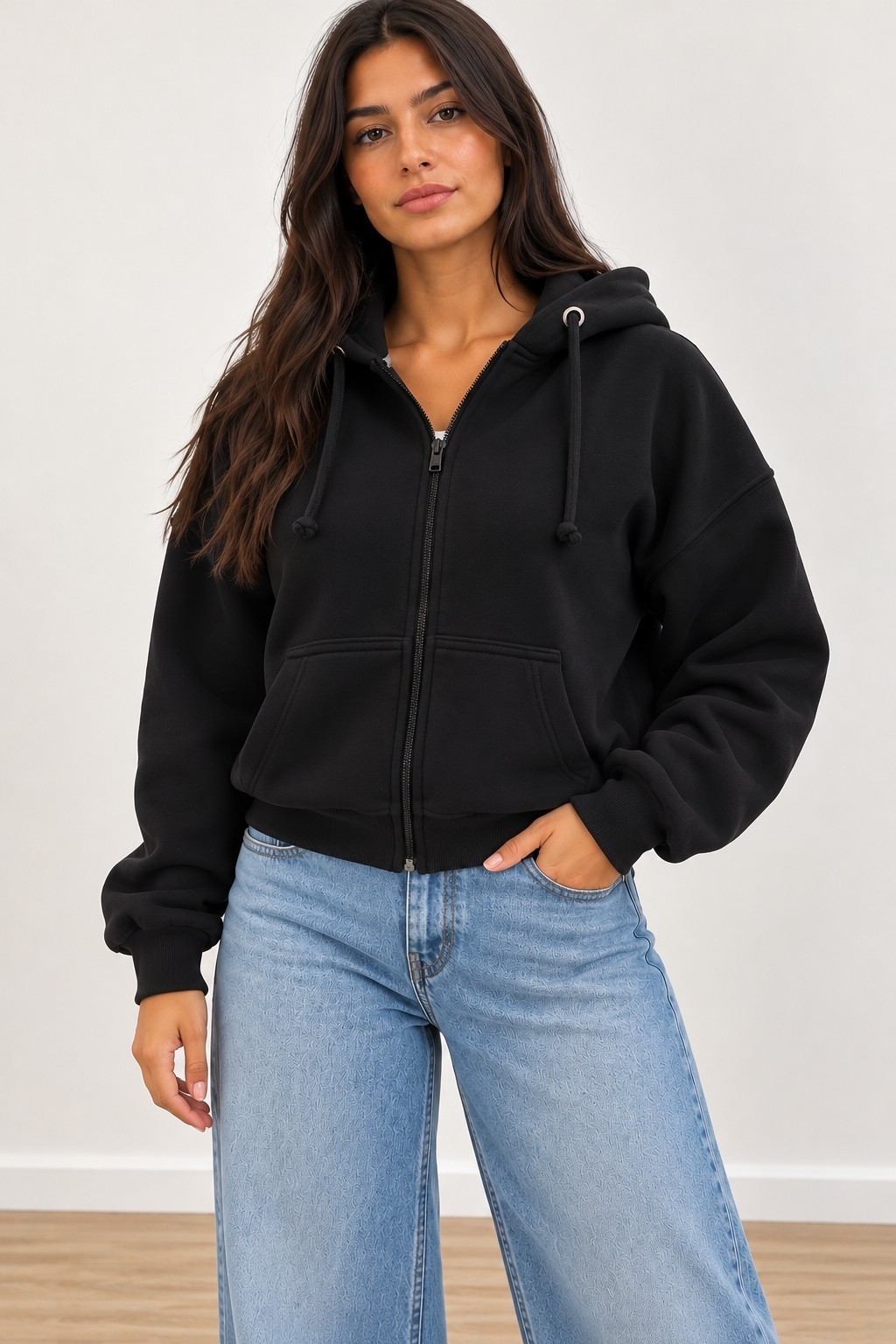 Campera Friza Oversize - Imagen 3