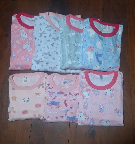 Pijamas. Niñas  Interlok Algodón Gruesos