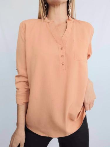 Blusa Cuello Mao