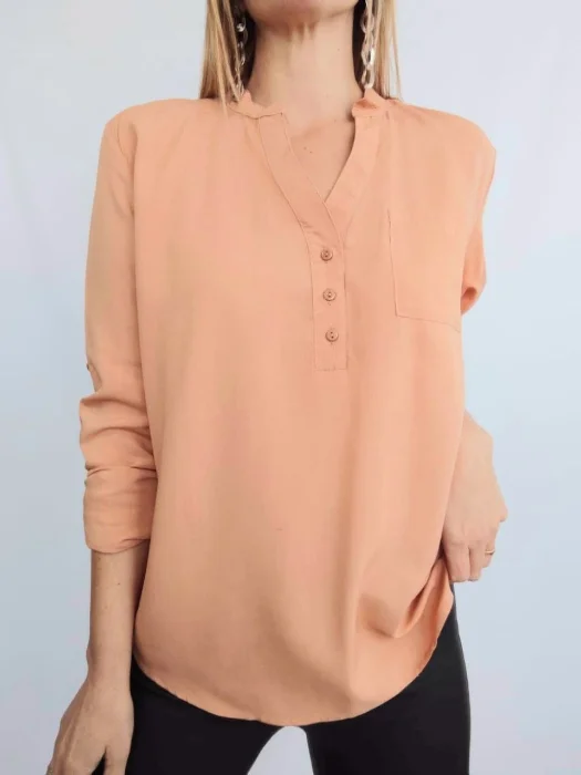 Blusa Cuello Mao