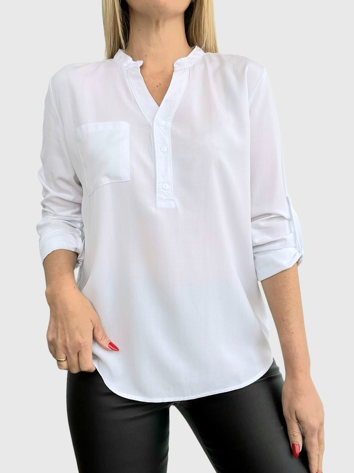 Blusa Cuello Mao - Imagen 2