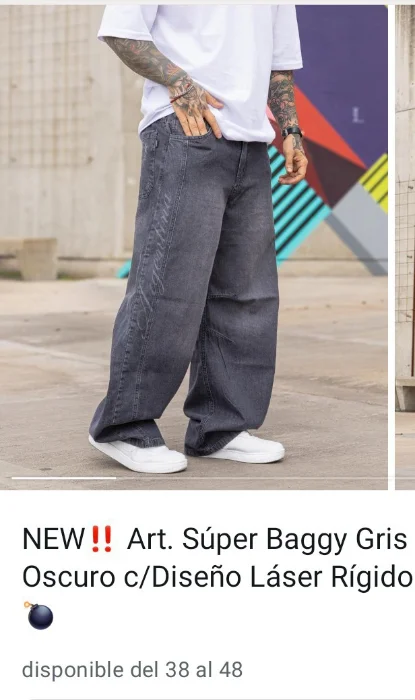 Pantalón Súper Baggies de Caballero