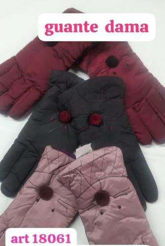 Guantes Dama Termico Antideslizante Moto