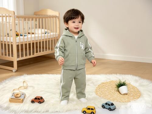 Conjunto de Bebe Pantalón Bagui  Varón - Miniatura 2
