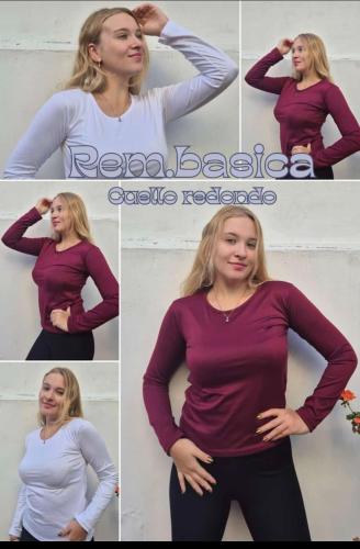 Remera M/larga C/frunce - Miniatura 3