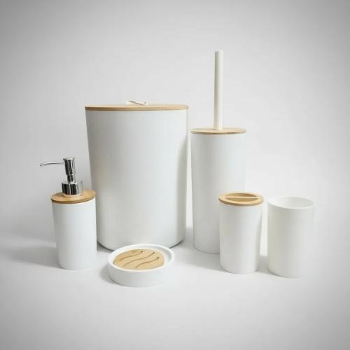 Set de Baño 6 Piezas Bambu - Miniatura 3