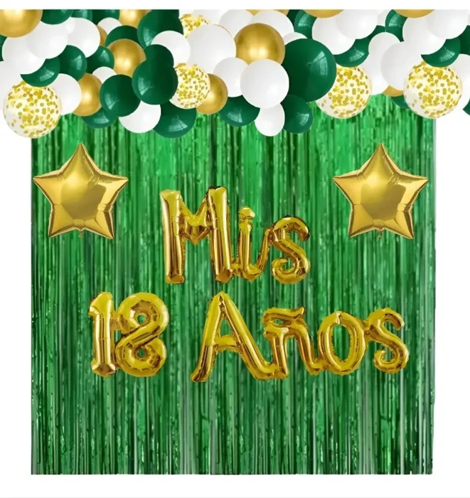 Decoracion de Globos para 18 Años