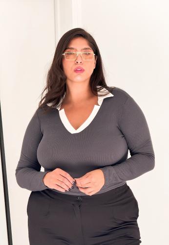 Camiseta Chomba Combinada
