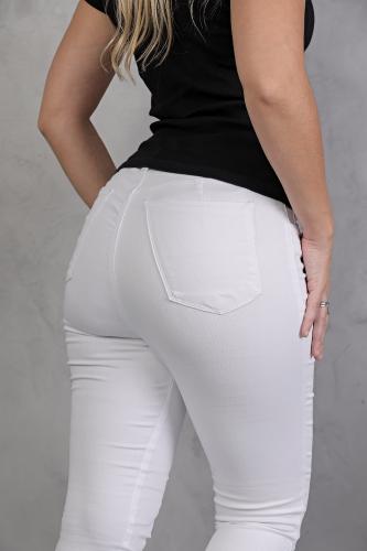 Pantalón Jean Blanco Elastizado!