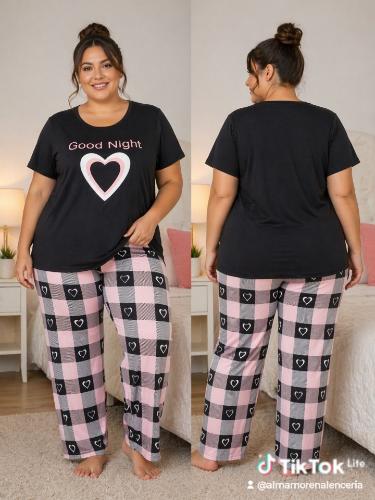 Pijama Talles Grandes(talles Reales)$126.000 la Docena - Miniatura 2