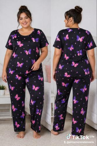 Pijama Talles Grandes(talles Reales)$126.000 la Docena - Miniatura 3