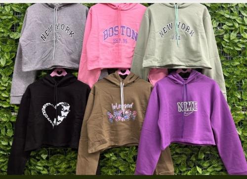 Buzos  Crop Oversize Dama