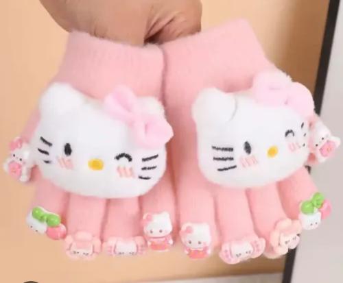 Guantes Kitty con Pin