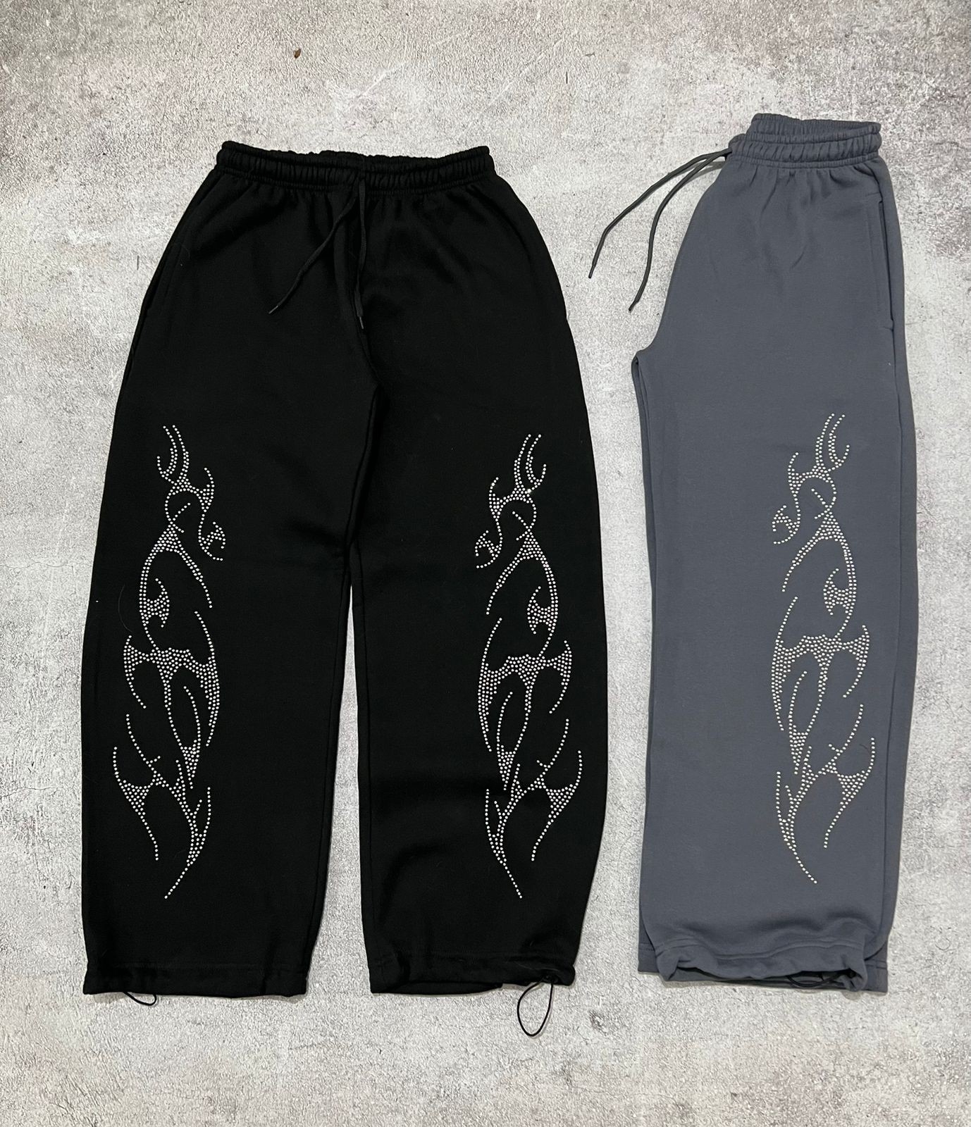 Pantalones Baggy Strass Tribal - Imagen 1