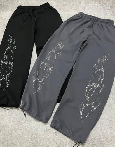 Pantalones Baggy Strass Tribal - Miniatura 3