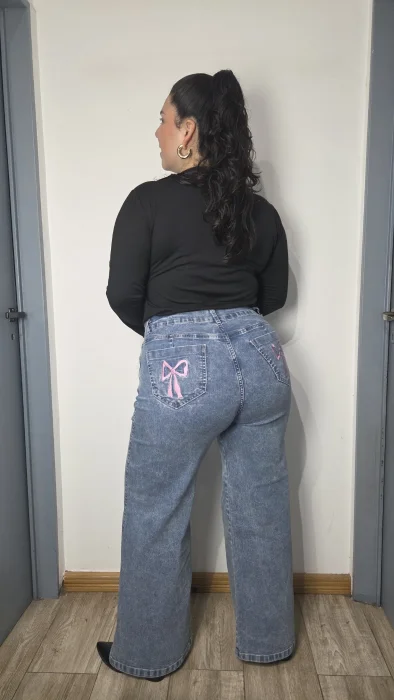 Wide Leg Especial Bordado