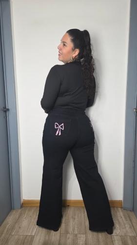 Wide Leg Especial Bordado