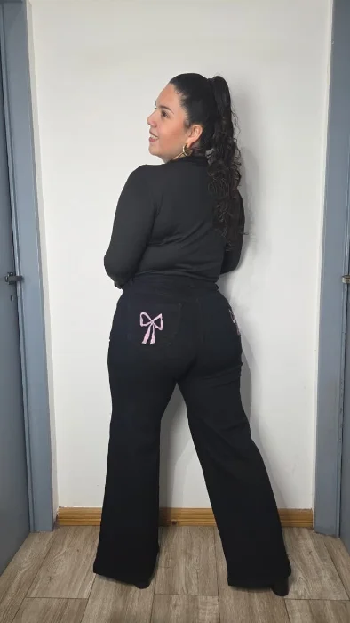 Wide Leg Especial Bordado