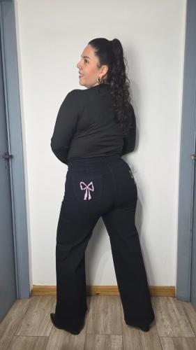 Wide Leg Bordado T.especial - Miniatura 6