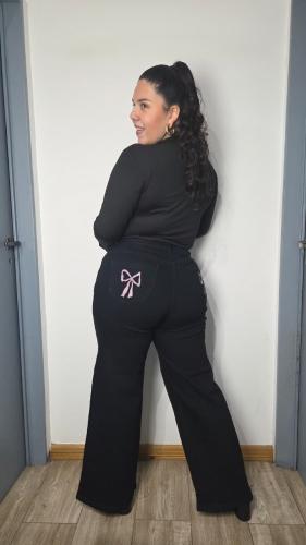 Wide Leg Bordado T.especial - Miniatura 7