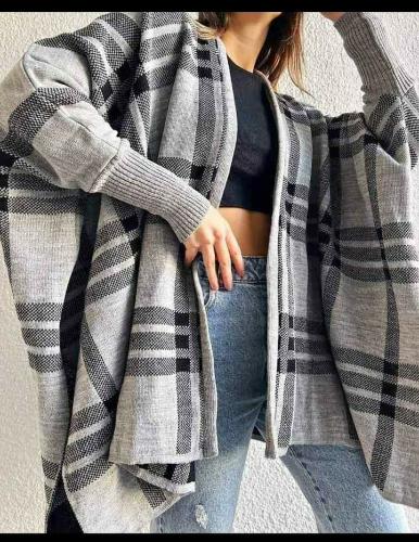 Saco Poncho Cuadrille
