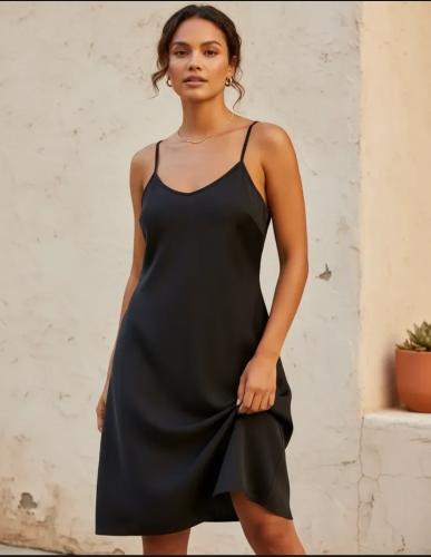 Vestido Enagua Negro