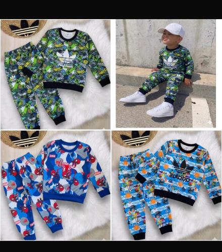 Conjuntos Adidas Niños  Sublimados en Variedad de Diseños